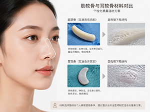 Bagaimana untuk memilih hidung tulang rusuk dan tulang rawan telinga hidung: Perbandingan bahan hidung komprehensif Shanghai